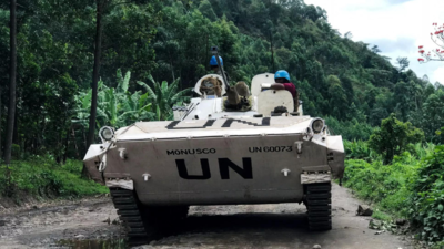 Two UN troops among four injured in DRC rebel attacks