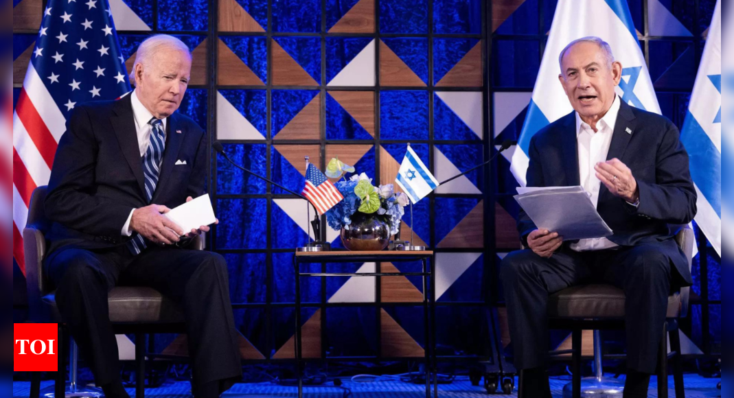 Israel PM Netanyahu slams US President Biden’s condemnation of Israeli settlers – Times of India