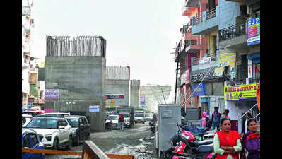 2 buildings in way of Bhangel elevated rd