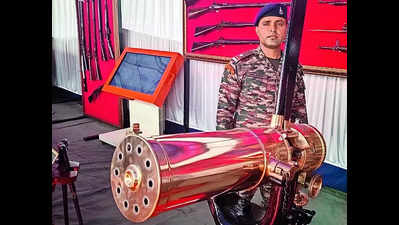 Oldest blazing Gatling gun owned by India, coveted by US