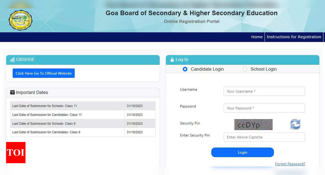 Goa Board HSSC Admit Card 2024 – Download Now at gbshse.in |