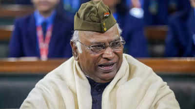 Kharge’s ‘abki baar 400 paar’ jibe in RS backfires, makes PM, BJP MPs laugh
