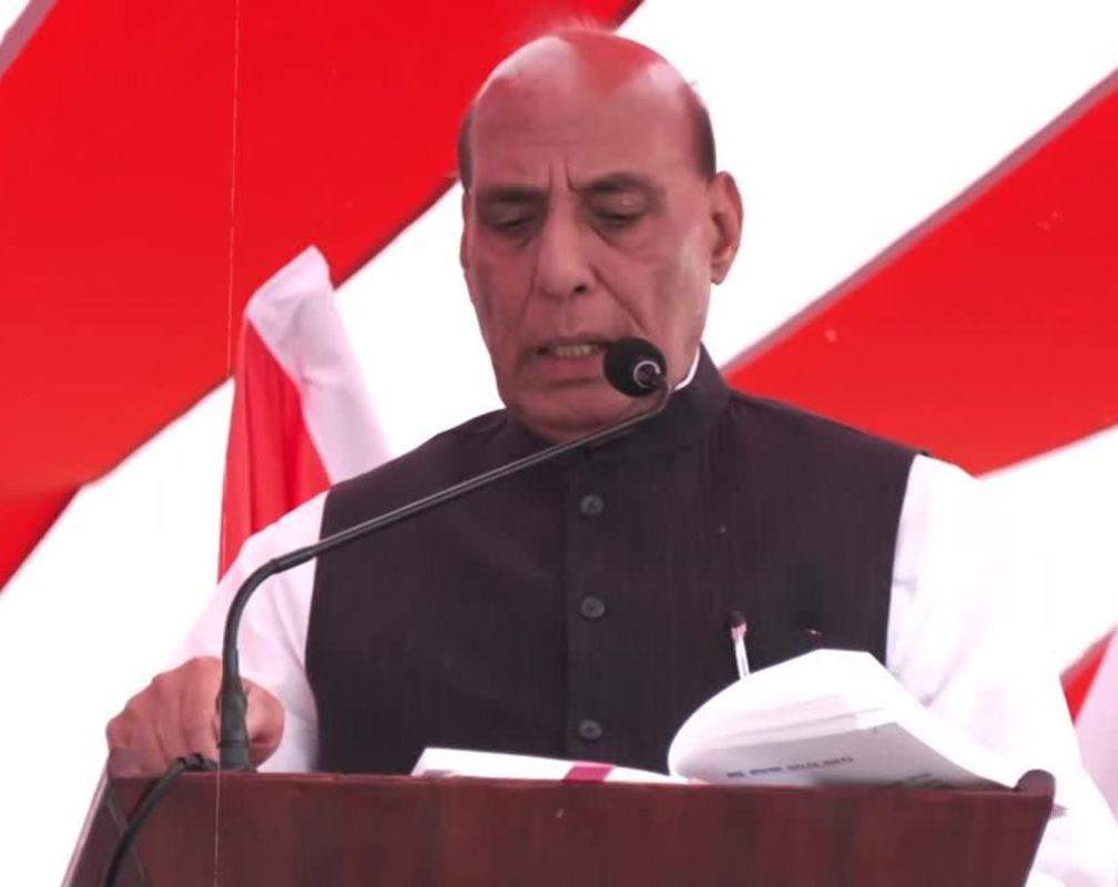 
“Won’t be tolerated…” Rajnath Singh warns pirates at Commissioning Ceremony of INS Sandhayak
