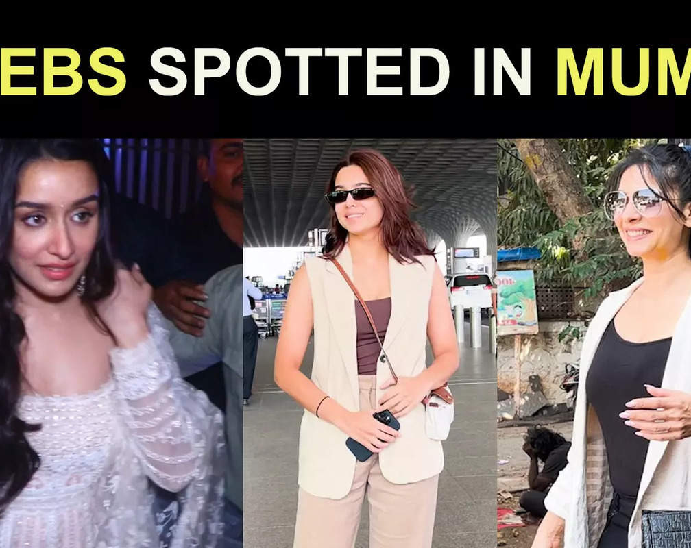 
#CelebrityEvenings: From Shraddha Kapoor to Sharvari Wagh, Bollywood celebs spotted in Mumbai
