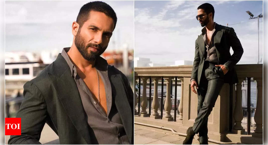 So Expensive: Shahid Kapoor elevates style quotient in wool silk linen suit worth over Rs 1 lakh | Hindi Movie News