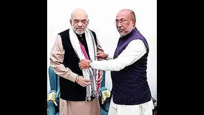 Manipur CM meets Shah, says Centre set to take important decisions on state