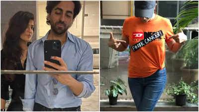 Ayushmann Khurrana showers love on wife Tahira Kashyap on World Cancer Day, 'In Love with Your Heart and Spirit'