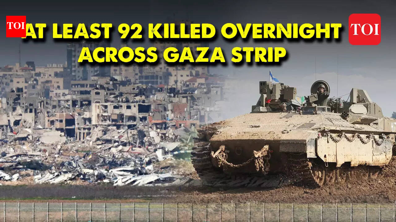 Several people killed in overnight strikes in Gaza after Hamas says ...