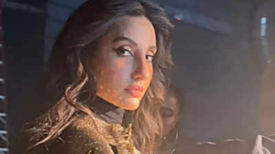 'U can't stop me', says Nora Fatehi; shares BTS video on making 'Im ...