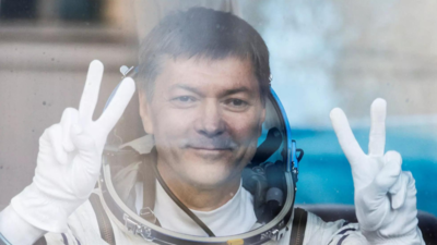 Russian cosmonaut sets world record for time spent in space
