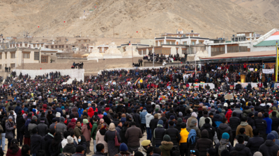Why thousands of people have taken to the streets in Ladakh