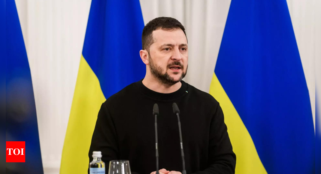 Zelenskyy visits front line amid speculation about the fate of top general – Times of India