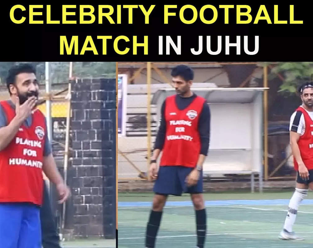 
Abhishek Bachchan, Kartik Aaryan, Raj Kundra, and other celebrities showcase their soccer prowess
