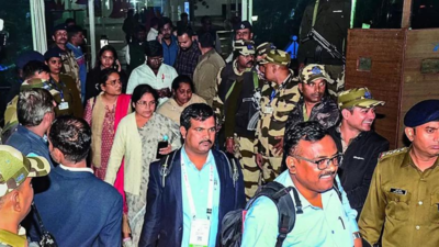 INDIA bloc MLAs flown back from Hyderabad for Jharkhand floor test