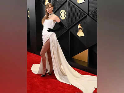Taylor Swift's website down ahead of Grammys 2024, check out her Red carpet look