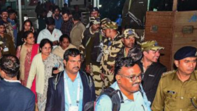 INDIA bloc MLAs flown back from Hyderabad for Jharkhand floor test