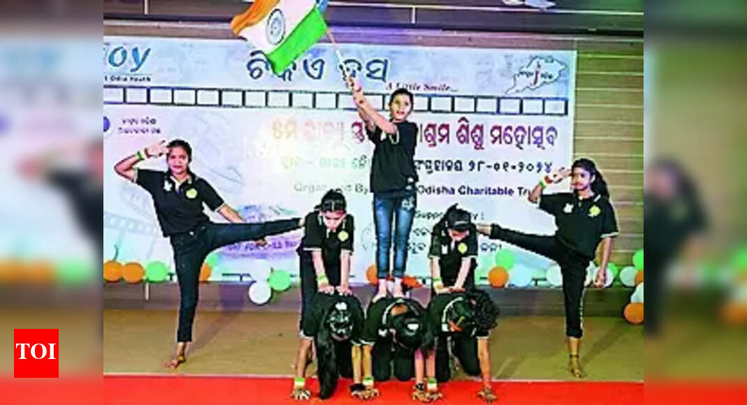 NROs Bring Smiles NROs Bring Smiles to Faces of Children in Odisha's Childcare Institutions