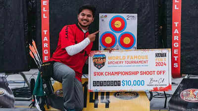 Ojas Deotale steals shoot off gold in first attempt at Vegas