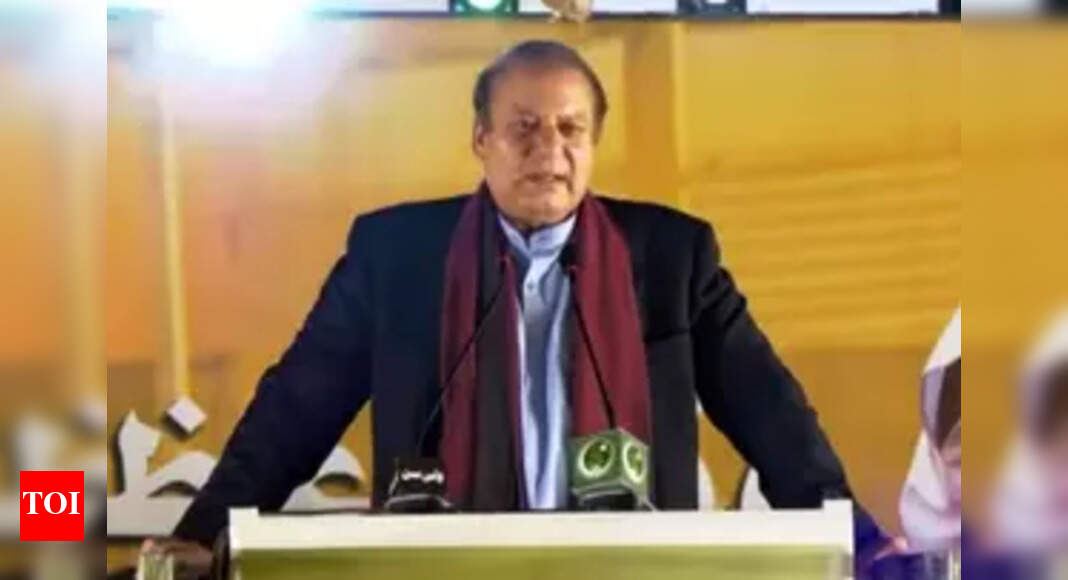 Nawaz Sharif seeks another term as Pakistan&rsquo;s PM | World News &ndash; Times of India
