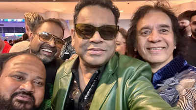 AR Rahman wishes Grammy Awards winners Shankar Mahadevan, Selva Ganesh and Zakir Hussain