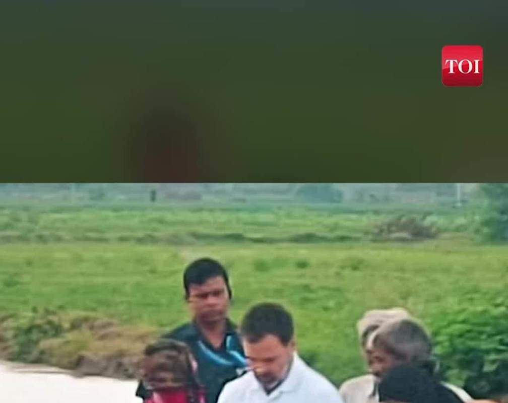 
Viral Video of Rahul Gandhi Driving Tractor and sowing Paddy in Sonipat
