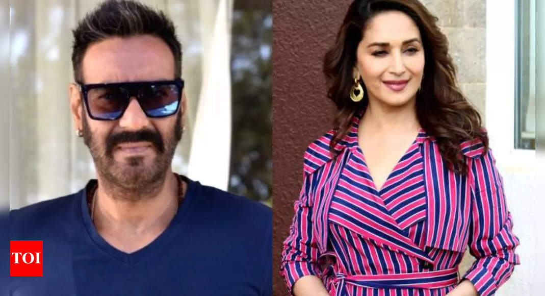 Ajay Devgn Reveals Burning Incident Admiring Madhuri Dixit