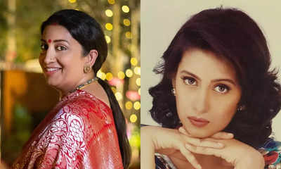 Smriti Irani shares a major throwback picture from her modelling days; Ekta Kapoor comments ‘I saw her and decided she is my star’