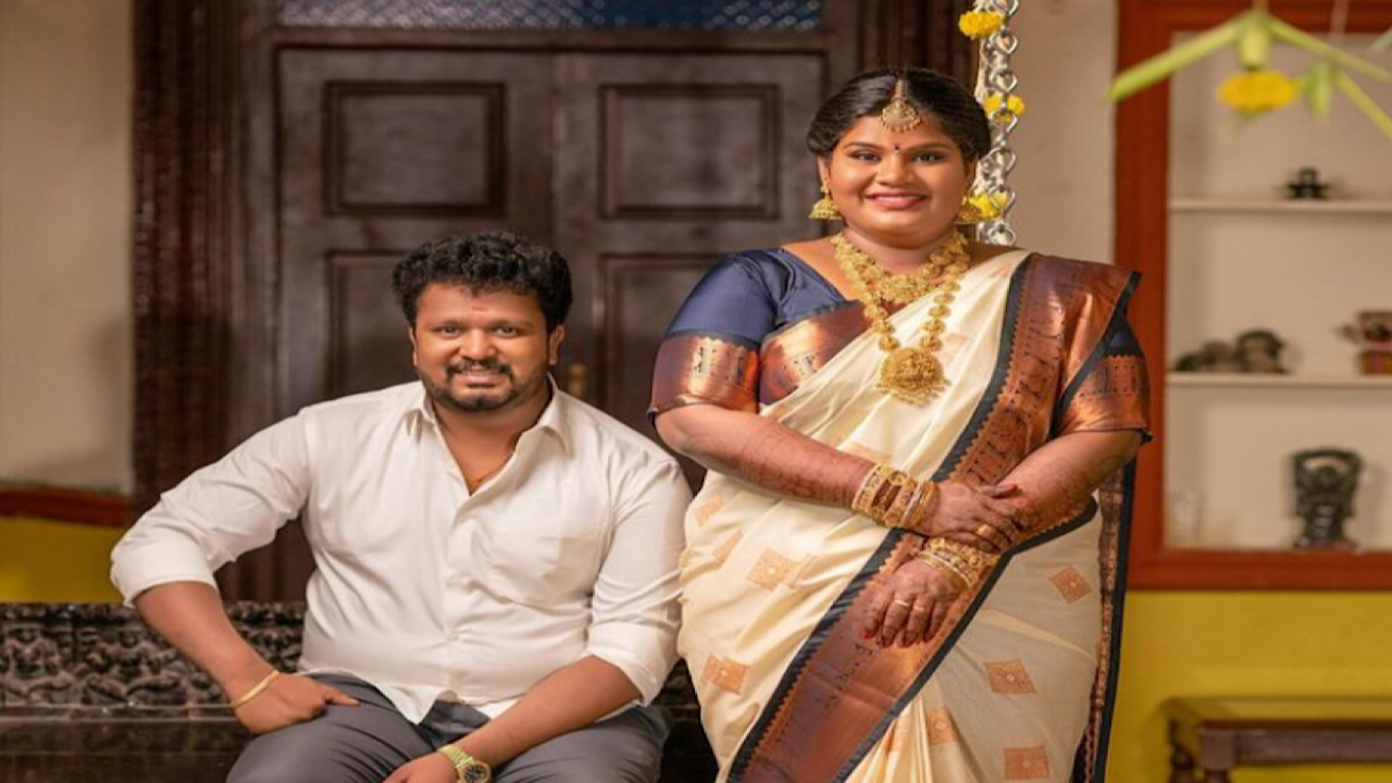 Indraja Shankars Engagement and Wedding with Karthick | - Times of India