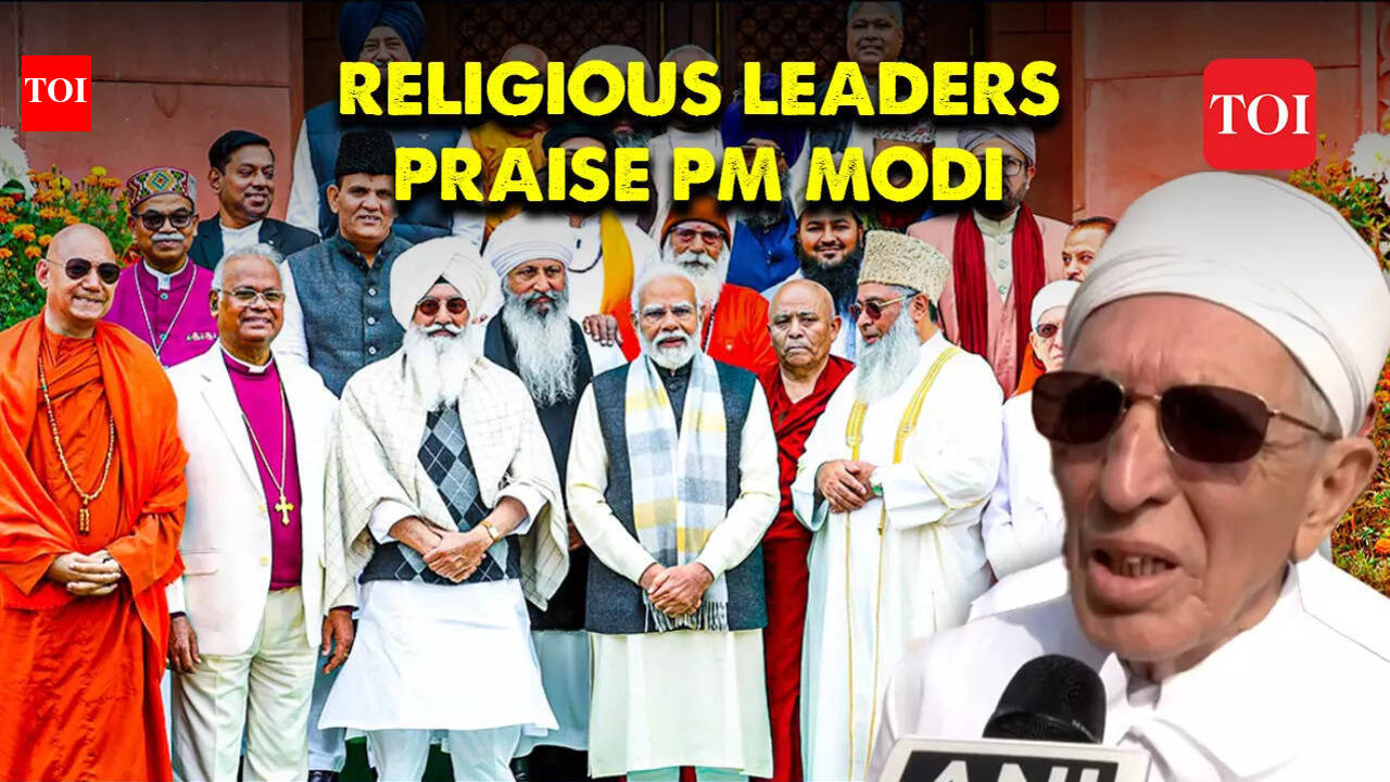 “Not scared…” Religious leaders heap praise on PM Modi after meeting ...