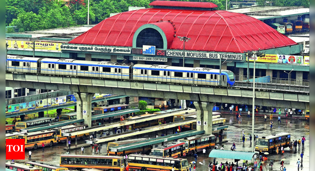 Metro ridership dips by 6K after buses exit CMBT | Chennai News - Times ...