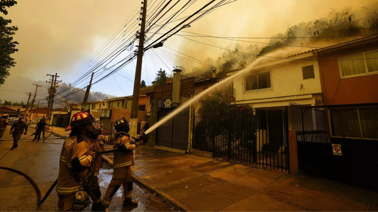 Última actualización sobre incendios forestales destructivos en Chile: 120 vidas perdidas, operaciones de rescate |  Noticias del mundo
