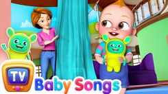 English Kids Poem: Nursery Song in English 'Baby Taku's World - Peekaboo'