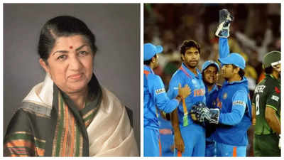 When the late singer Lata Mangeshkar revealed she along with her family didn't eat food during the 2011 India vs. Pakistan WC semi-final