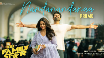 The makers of 'Family Star' featuring Vijay Deverakonda and Mrunal Thakur' share the teaser of 'Nandanandanaa' song
