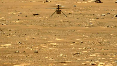 Nasa Ingenuity Mars helicopter spotted lying broken by Perseverance rover