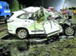 
2 killed as XUV jumps ORR median & crashes into car
