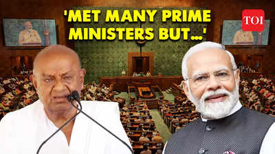 'I have met many Prime Ministers but...' : HD Deve Gowda hails PM Modi’s guarantees