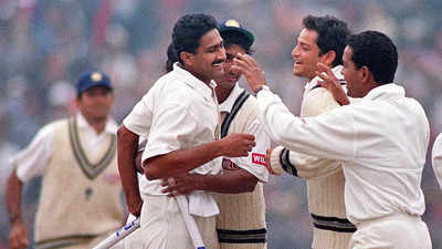 Watch: When Anil Kumble took all 10 wickets to script India's famous win against Pakistan