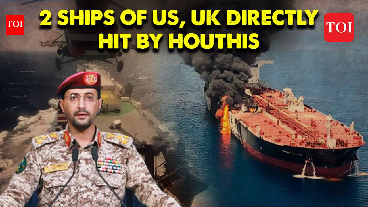 Red Sea Attacks: Yemen's Houthi rebels fire at two ships
