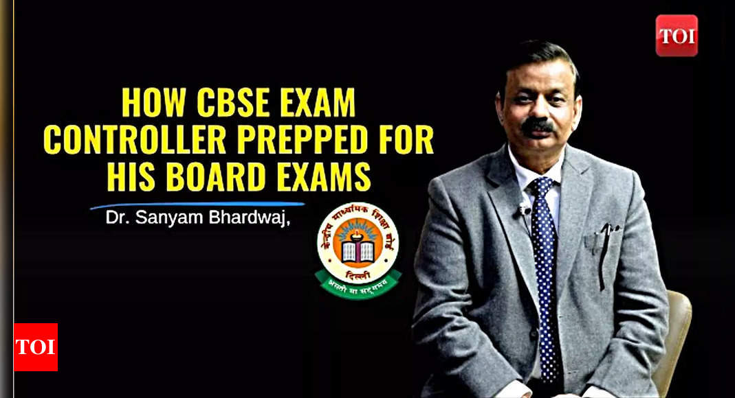 Straight From the CBSE Exam Controller: Dr. Sanyam Bhardwaj’s top tips for Board exam candidates