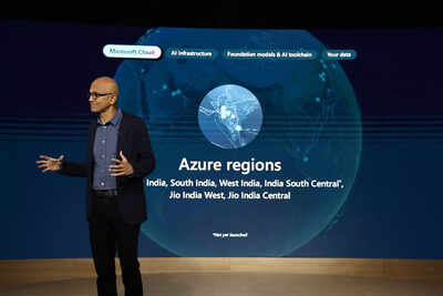 Microsoft CEO Satya Nadella in India | Developing Microsoft AI tools ...