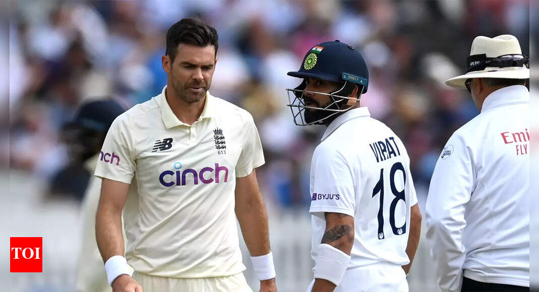 ‘Only thing missing…’: Nasser Hussain has his fingers crossed for Kohli vs Anderson battle | Cricket News – Times of India