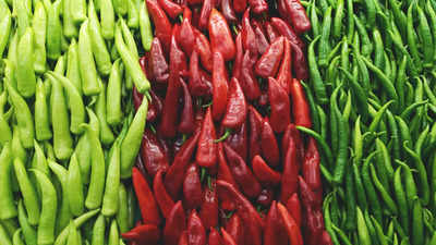 Types of red chilli available in India
