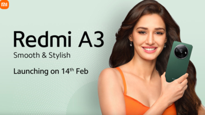 Redmi A3 to launch on Feb 14, official site reveals key specs