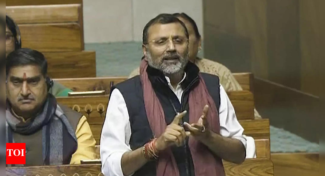 Congress split Punjab, Bengal in the past. It's now driving north-south wedge: Nishikant