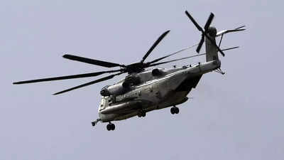 US Marine helicopter with five aboard goes missing in California