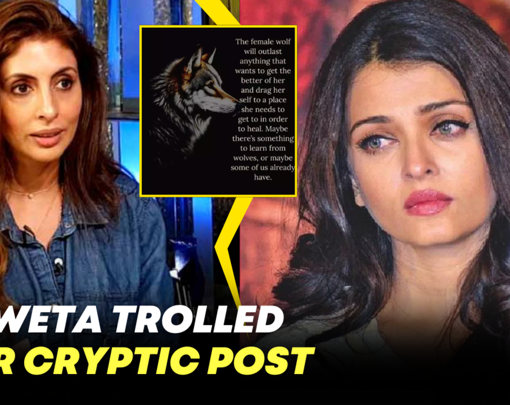 
Shweta Bachchan Nanda posts a cryptic note amid rumored feud with Aishwarya Rai Bachchan, gets trolled
