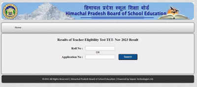 HP TET Result 2023 declared at hpbose.org, direct link here