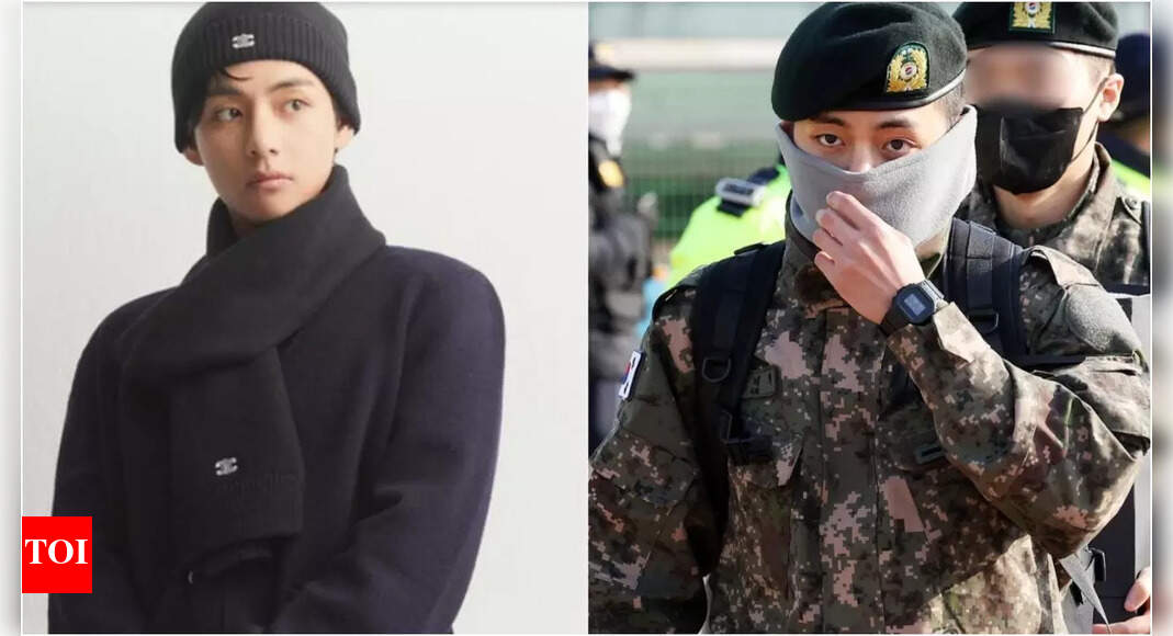 BTS’ V joins elite police unit following completion of military training: Report | – Times of India