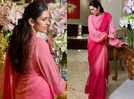 Shloka Mehta Ambani looks regal in a Manish Malhotra sari